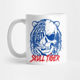 skull tiger Mug